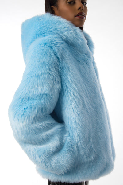 “Icey" Fur Coat