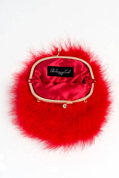 Buy Red, Fur Style, Mini Waller for Girls & Womens (Coin Wallet & Portable)  at Amazon.in
